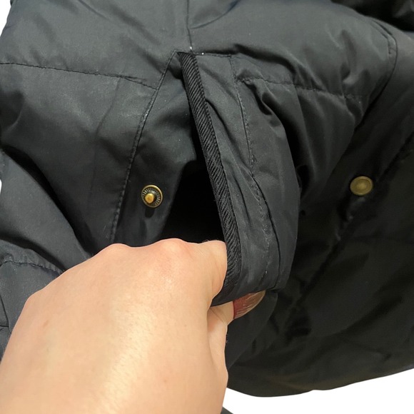 LRL Ralph Lauren Women's Down Coat Puffer Jacket Warm Hood Winter Parka Blue S - Picture 9 of 16